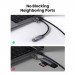 Ugreen USB-C to USB-A 3.0 OTG Adapter - USB 3.0 адаптер за MacBook и устройства с USB-C порт (сив) (10 cm) 6