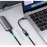 Ugreen USB-C to USB-A 3.0 OTG Adapter (gray) (10 cm) 2