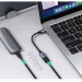 Ugreen USB-C to USB-A 3.0 OTG Adapter - USB 3.0 адаптер за MacBook и устройства с USB-C порт (сив) (10 cm) 3