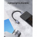 Ugreen USB-C to USB-A 3.0 OTG Adapter - USB 3.0 адаптер за MacBook и устройства с USB-C порт (сив) (10 cm) 8
