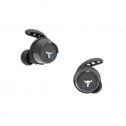 JBL Under Armour Project Rock TWS X Headphones - безжични спортни Bluetooth слушалки с микрофон за мобилни устройства (черен) (JBL FACTORY RECERTIFIED)