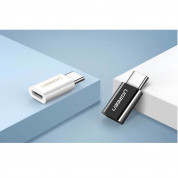 Ugreen USB-C to MicroUSB Adapter - USB-C към MicroUSB адаптер за устройства с USB-C порт (черен) 5