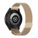 Tech-Protect Milanese 2 Steel Band 20mm - каишка от неръждаема стомана за Samsung Galaxy Watch, Huawei Watch, Xiaomi, Garmin и други часовници с 20мм захват (светлозлатист) 3