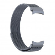 Tech-Protect Milanese 2 Steel Band 20mm - каишка от неръждаема стомана за Galaxy Watch, Huawei Watch, Xiaomi, Garmin и други (20мм) (сив) 1