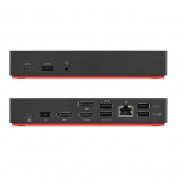 Lenovo ThinkPad USB-C Dock Gen 2 - докинг станция за преносими компютри с USB-C (черен) 1