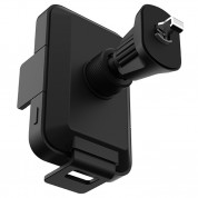 Samsung Wireless Charging 15W Car Vent Holder (GP-PLU021S) - поставка за радиатора на кола с безжично зареждане за Qi съвместими смартфони (черен) 3