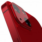 Spigen Glass tR Optik Lens Protector 2 Pack - комплект 2 броя предпазни стъклени протектора за камерата на iPhone 13, iPhone 13 mini (червен) 1