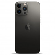 Spigen Optik Lens Protector - комплект 2 броя предпазни стъклени протектора за камерата на iPhone 13 Pro, iPhone 13 Pro Max (тъмносив) 3