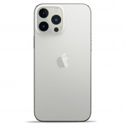 Spigen Optik Lens Protector - комплект 2 броя предпазни стъклени протектора за камерата на iPhone 13 Pro, iPhone 13 Pro Max (сребрист) 4