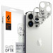 Spigen Optik Lens Protector - комплект 2 броя предпазни стъклени протектора за камерата на iPhone 13 Pro, iPhone 13 Pro Max (сребрист) 1