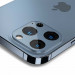 Spigen Optik Lens Protector - комплект 2 броя предпазни стъклени протектора за камерата на iPhone 13 Pro, iPhone 13 Pro Max (син) 3