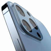 Spigen Optik Lens Protector - комплект 2 броя предпазни стъклени протектора за камерата на iPhone 13 Pro, iPhone 13 Pro Max (син) 1