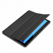 Tech-Protect Smartcase - кожен кейс и поставка за Huawei MediaPad M5 Lite 10.1 (черен) (bulk) 5