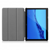 Tech-Protect Smartcase - кожен кейс и поставка за Huawei MediaPad M5 Lite 10.1 (черен) (bulk) 2