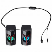 Havit SK206 USB 2.0 Speakers - тонколони за компютър (черен)  3