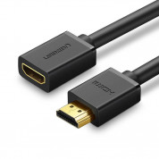 Ugreen 4K HDMI Female to HDMI Male Extension Cable - удължителен HDMI кабел (200 см) (черен)