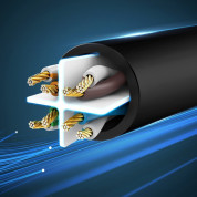 Ugreen Ethernet Patchcord Cable RJ45 Cat 6 UTP 1000 Mbps кабел (100 см) (червен) 7