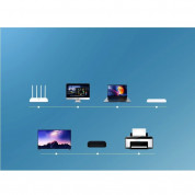 Ugreen Ethernet Patchcord Cable RJ45 Cat 6 UTP 1000 Mbps кабел (100 см) (лилав) 1