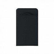 Nillkin SnapBase Magnetic Stand Leather - кожена поставка за прикрепяне към iPhone с MagSafe (черен)