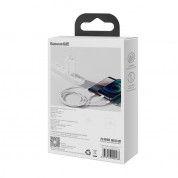 Baseus Superior 3-in-1 USB Cable (CAMLTYS-02) - универсален USB кабел с Lightning, microUSB и USB-C конектори (150 см) (бял) 17