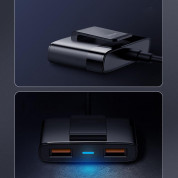 Joyroom Multi 5 Port USB-A Car Charger 31W - зарядно за кола с 5xUSB-A порта за смартфони, таблети и мобилни устройства (черен) 10