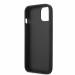 Guess Saffiano PU Leather Hard Case - дизайнерски кожен кейс за iPhone 13 (сив) 5