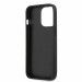 Guess Saffiano PU Leather Hard Case - дизайнерски кожен кейс за iPhone 13 Pro Max (черен) 4