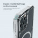 Nillkin Nature TPU Pro Magnetic Case - хибриден удароустойчив кейс с MagSafe за iPhone 13 Pro Max (прозрачен) 5