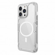 Nillkin Nature TPU Pro Magnetic Case - хибриден удароустойчив кейс с MagSafe за iPhone 13 Pro Max (прозрачен) 1