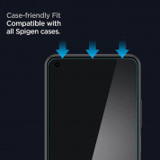 Spigen Tempered Glass GLAS.tR Slim - най-висок клас стъклено защитно покритие за дисплея на Xiaomi Mi 11 Lite, Mi 11 Lite 5G (прозрачен) (2 броя) 2