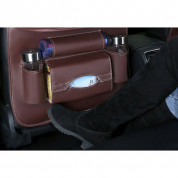 Foldable Mini Shelf Multifunctional Car Seat Organizer - сгъваем органайзер за седелаката на автомобил (черен) 10