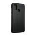 Beline Etui Book Case - хоризонтален кожен калъф с магнит тип портфейл за Samsung Galaxy A21s (черен) 3