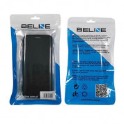Beline Etui Book Case - хоризонтален кожен калъф с магнит тип портфейл за Samsung Galaxy A21s (черен) 4