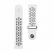 Tactical 713 Double Silicone Band 22mm - силиконова каишка за Samsung Galaxy Watch, Huawei Watch, Xiaomi, Garmin и други часовници с 22мм захват (черен-бял) 1