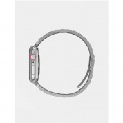 Uniq Strova Stainless Steel Band - стоманена каишка за Apple Watch 42мм, 44мм, 45мм (сребрист) 4