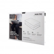 Uniq Husk Pro Claro Case - предпазен поликарбонатов кейс за MacBook Pro 13 (2016-2020), MacBook Pro 13 M1 (2020) (прозрачен) 5