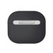 Uniq AirPods 3 Lino Silicone Case - силиконов (TPU) калъф за Apple AirPods 3 (черен) 2