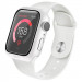 Uniq Nautic Apple Watch Case 40mm - качествен твърд кейс с вграден стъклен протектор за дисплея на Apple Watch 40мм (бял) 3