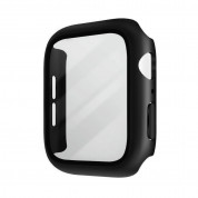 Uniq Nautic Apple Watch Case 40mm - качествен твърд кейс с вграден стъклен протектор за дисплея на Apple Watch 40мм (черен) 1