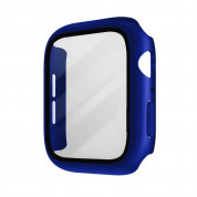 Uniq Nautic Apple Watch Case 40mm - качествен твърд кейс с вграден стъклен протектор за дисплея на Apple Watch 40мм (син) 1