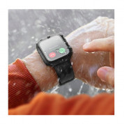 Uniq Nautic Apple Watch Case 44mm - качествен твърд кейс с вграден стъклен протектор за дисплея на Apple Watch 44мм (бял) 4