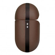 Uniq Terra Genuine Leather Case - кожен кейс (естествена кожа) за Apple Airpods 3 (кафяв) 2