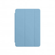 Apple Smart Cover - оригинално полиуретаново покритие за iPad mini 5 (2019), iPad mini 4 (светлосин)