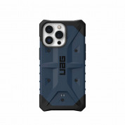 Urban Armor Gear Pathfinder Case - удароустойчив хибриден кейс за iPhone 13 Pro (тъмносин)