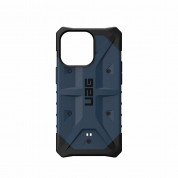 Urban Armor Gear Pathfinder Case - удароустойчив хибриден кейс за iPhone 13 Pro (тъмносин) 4