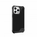 Urban Armor Gear Metropolis LT Kevlar Case - удароустойчив хибриден кейс за iPhone 13 Pro (черен) 3