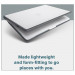 Uniq Venture Hybrid Case - удароустойчив хибриден кейс за MacBook Pro 13 (2016-2020), MacBook Pro 13 M1 (2020), MacBook Pro 13 M2 (2022) (черен-прозрачен) 2