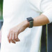 Uniq Aspen Adjustable Braided Band - текстилна каишка за Apple Watch 38мм, 40мм, 41мм (тъмносин) 8