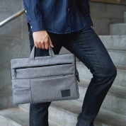 Uniq Cavalier Laptop Bag 15 - елегантна чанта за MacBook Pro 15 и лаптопи до 15 инча (черен) 2