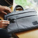 Uniq Cavalier Laptop Bag 15 - елегантна чанта за MacBook Pro 15 и лаптопи до 15 инча (сив) 6
